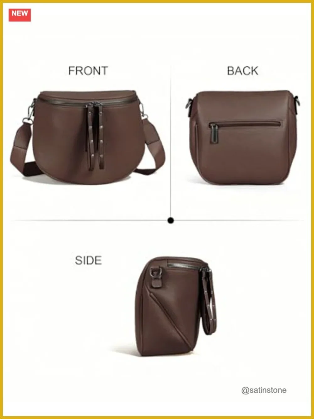 Crossbody Bags for Women Large Vegan Leather Trendy Bum Bag with Coin Purse